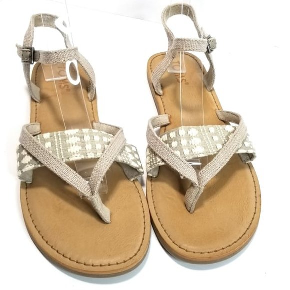 lexie novelty canvas sandal